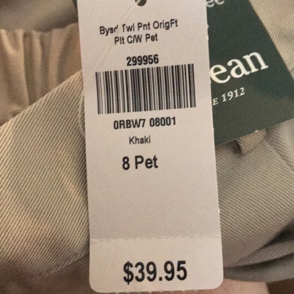 Women’s khaki pants size 8 petite original fit. Brand new with tags. - Picture 6 of 7